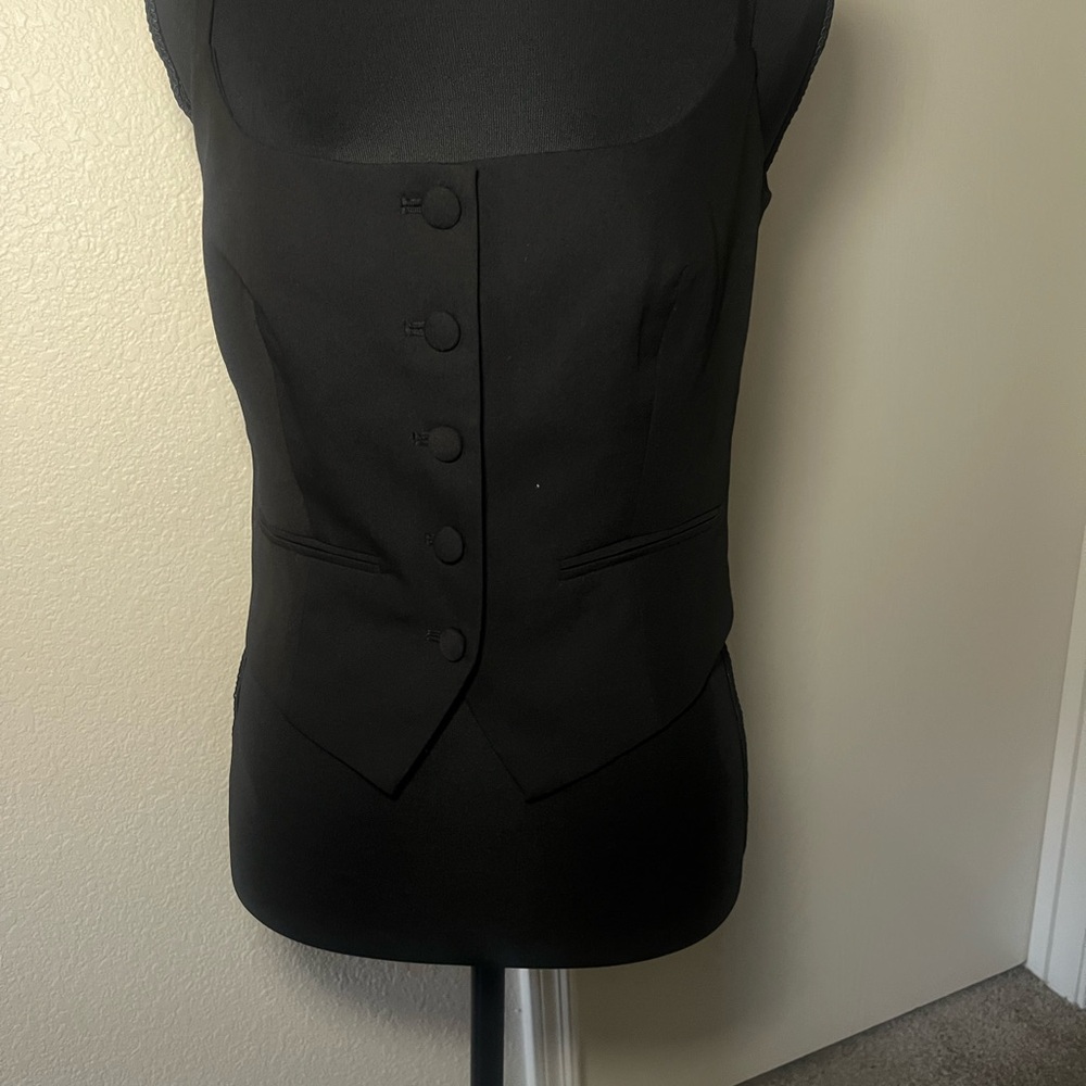 Stradivarius Black Button Down Shirt